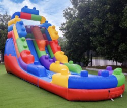 Block Party 16' Water Slide and Pool